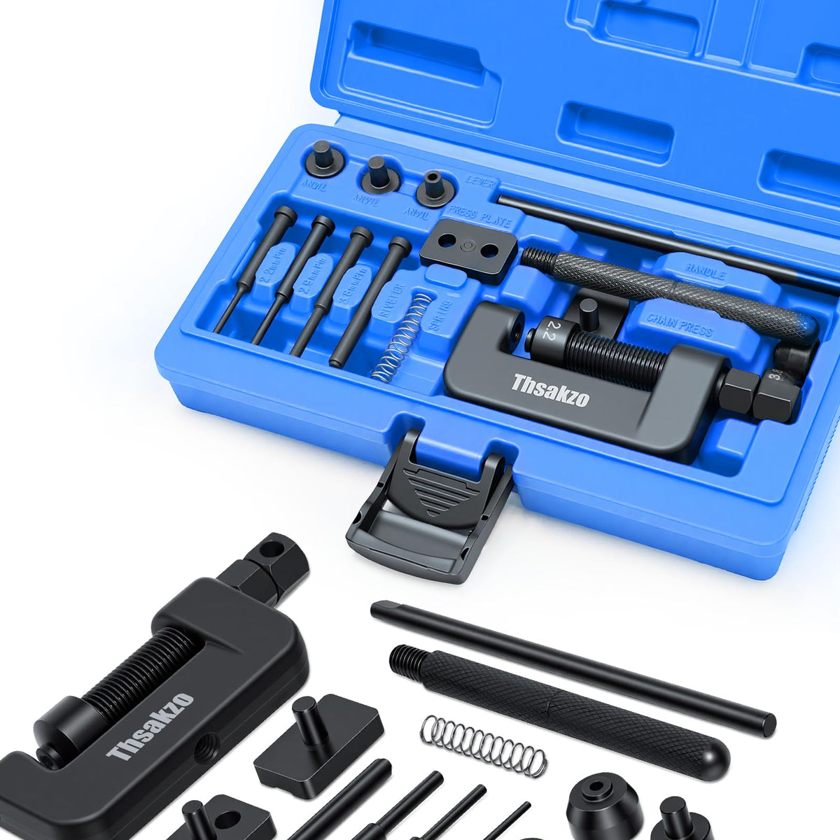 15 Pcs Motorcycle Chain Tool Kit L228