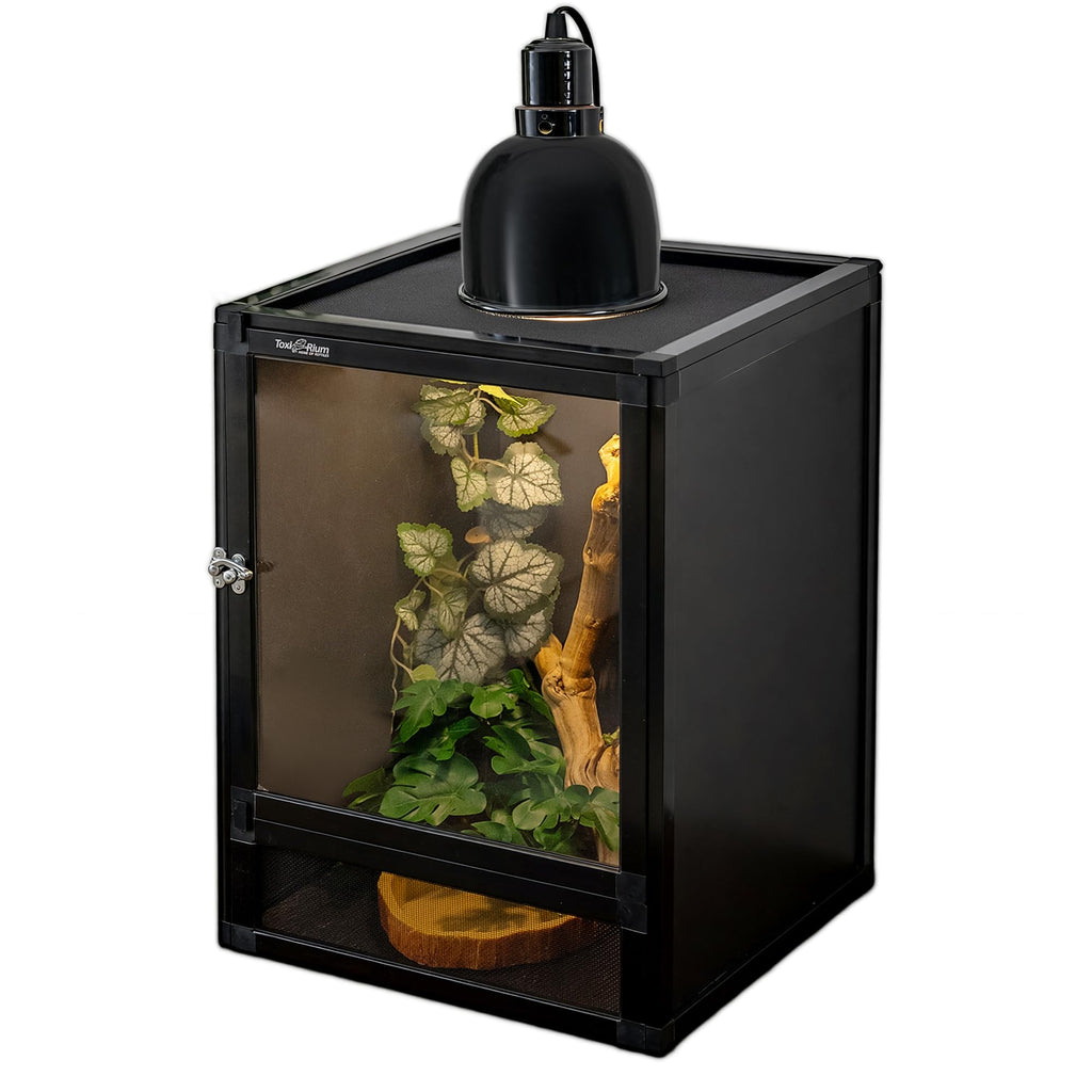 18"x18"x36" Aluminum Reptile Enclosure with Screen & Acrylic Doors M160