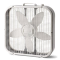 20" Classic Box Fan with 3 Speeds, White Q998