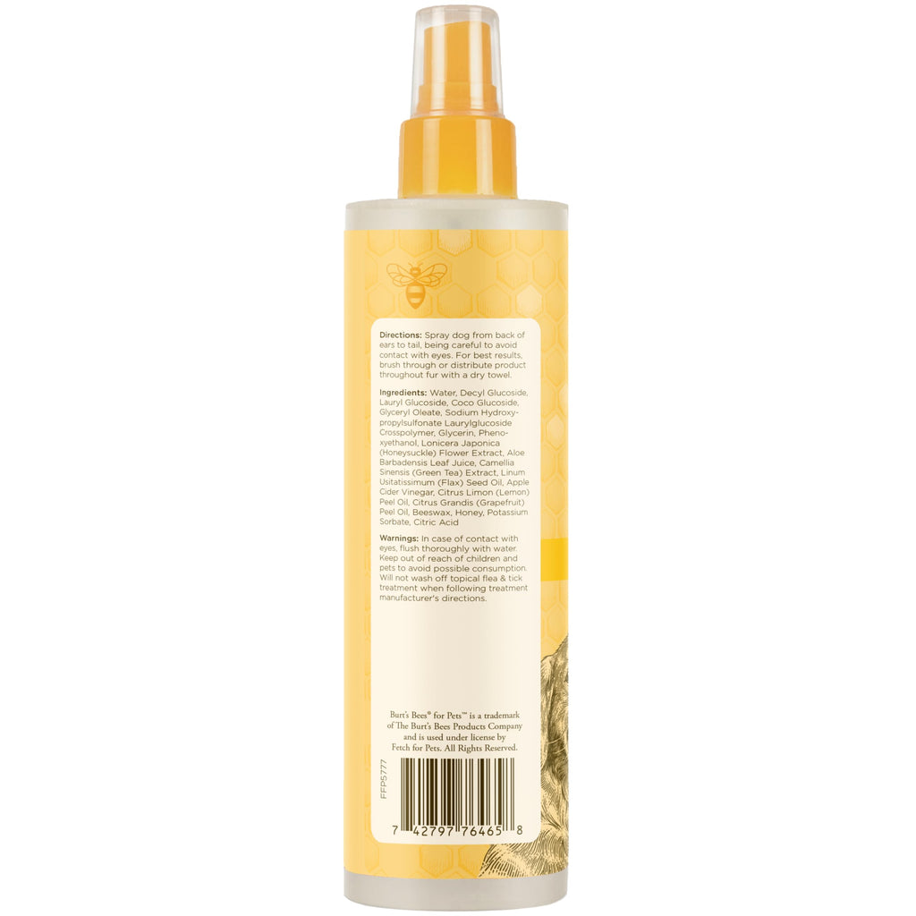 Dog Detangling Spray with Lemon & Linseed 10 Fl Oz V1006