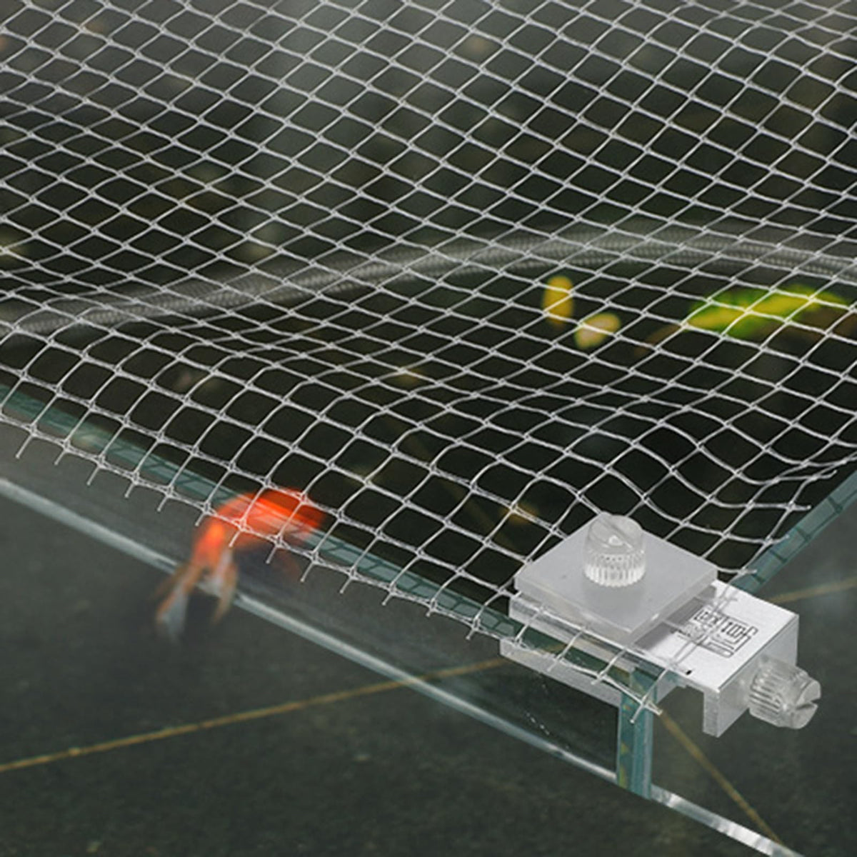 80x106cm Fish Tank Screen Net with 10 Clips U939473
