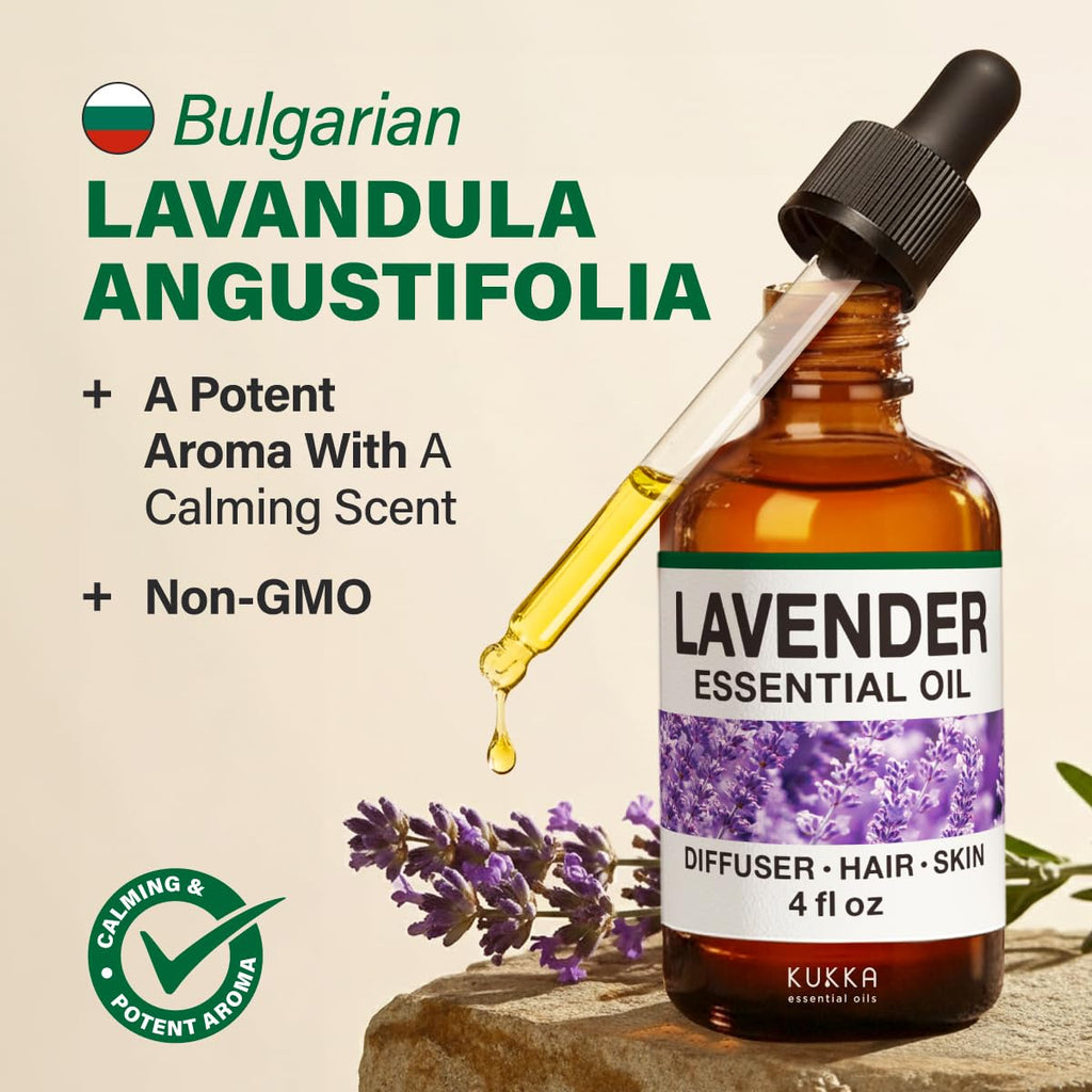 Thyme & Lavender Essential Oil Set 2x4 fl oz C945