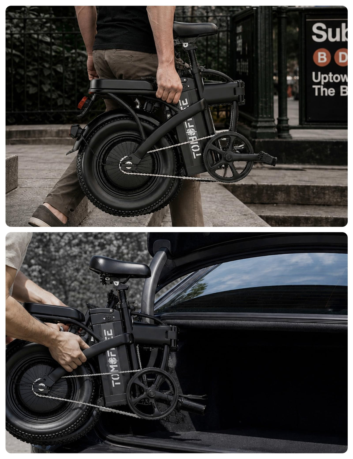 Folding Electric Bike 48V 22.5Ah 750W Fat Tire N7510