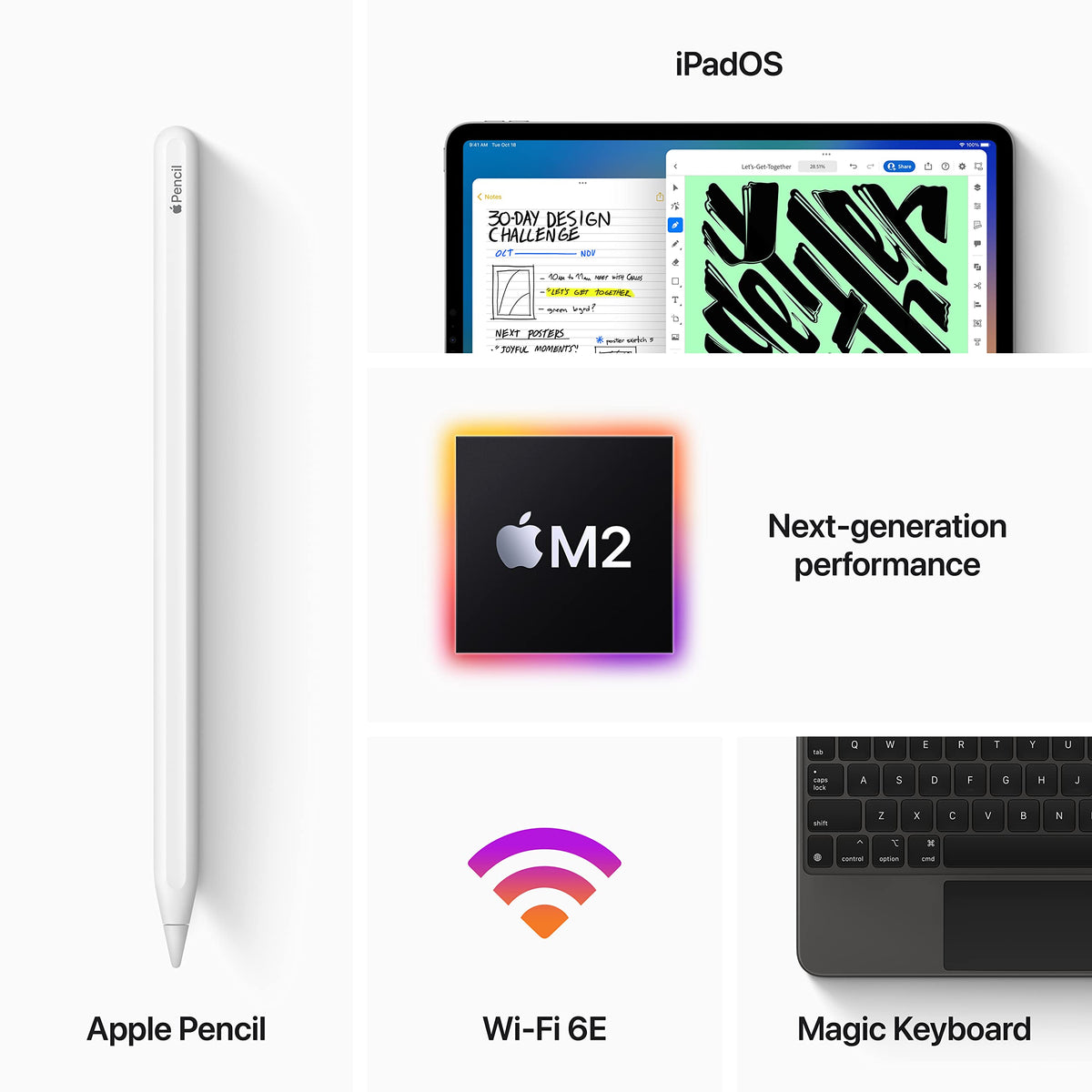 2022 iPad Pro 11-inch Wi-Fi 512GB Silver R12829