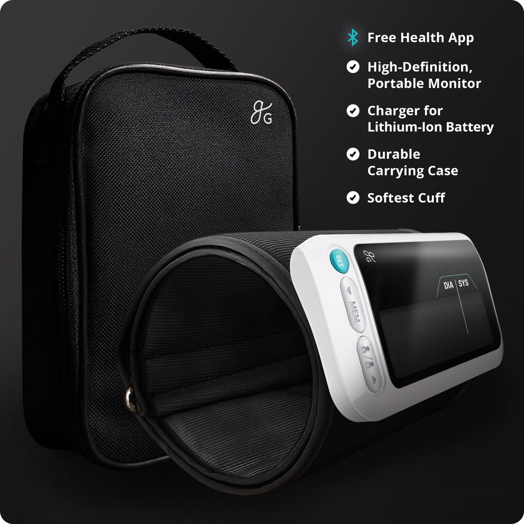 Bluetooth Blood Pressure Monitor with Upper Arm Cuff T743094