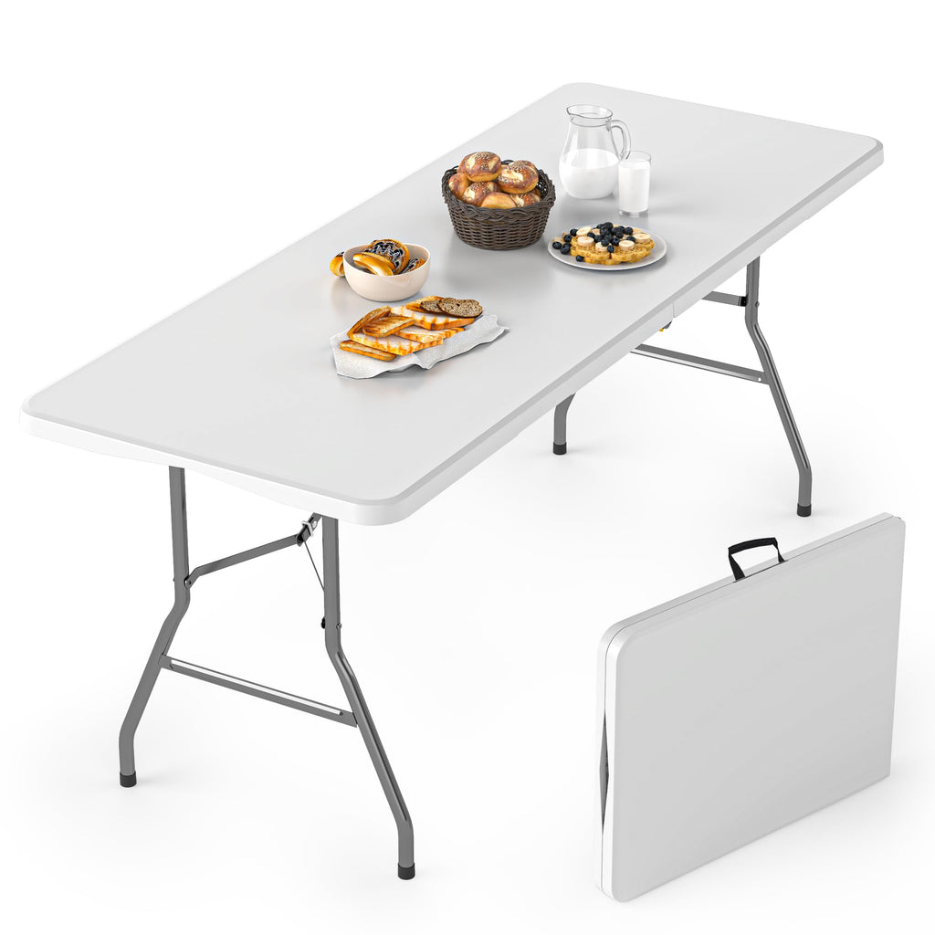 6FT White Folding Table I4265