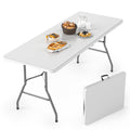 6FT White Folding Table I4265