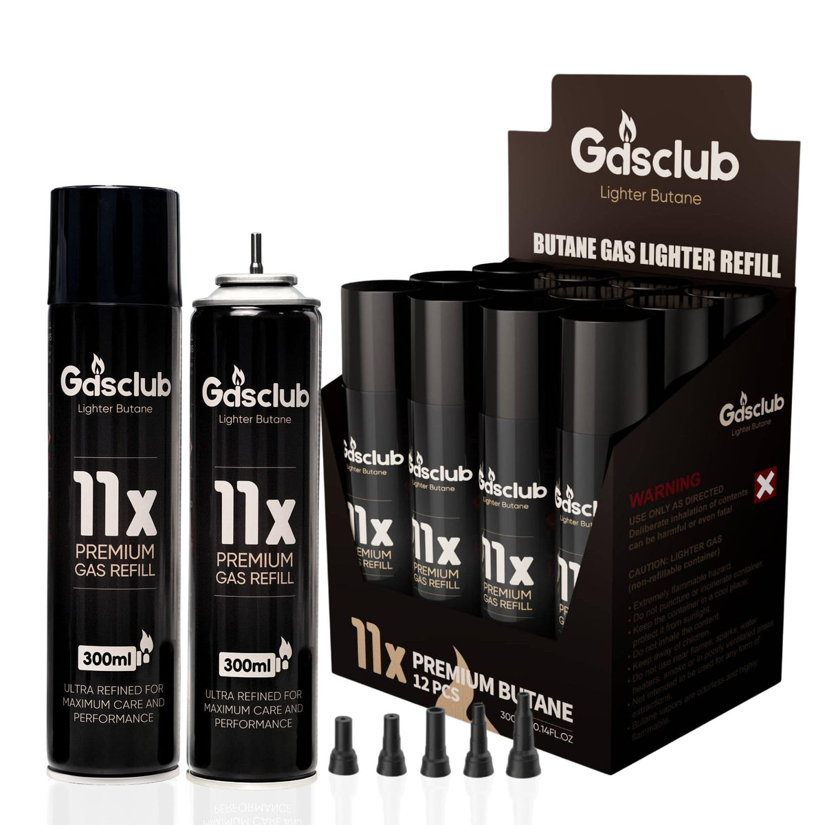 11X Butane Refill 12 Cans I3697
