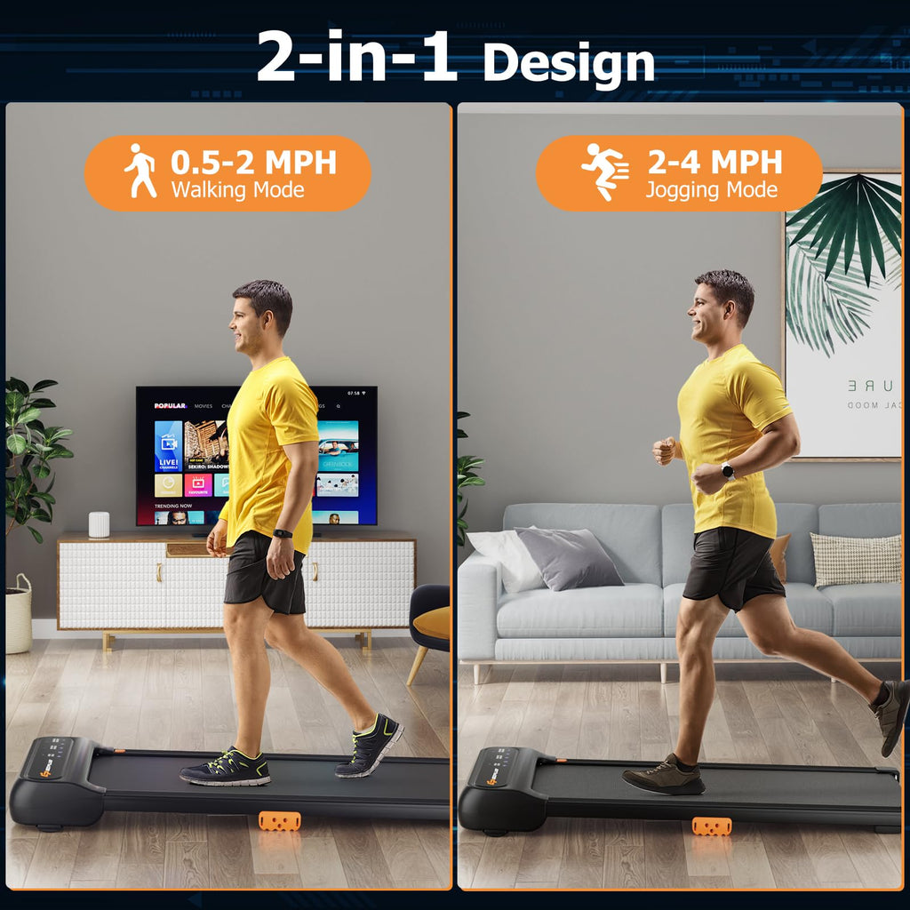 Under Desk Treadmill with 265 lbs Capacity U510