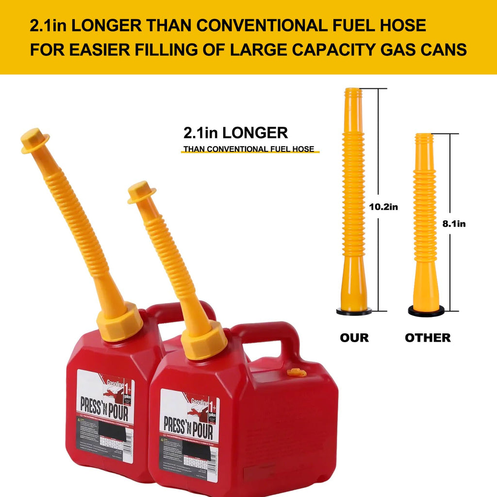 Gas Can Spout Replacement Kits 3 Pack Yellow U514