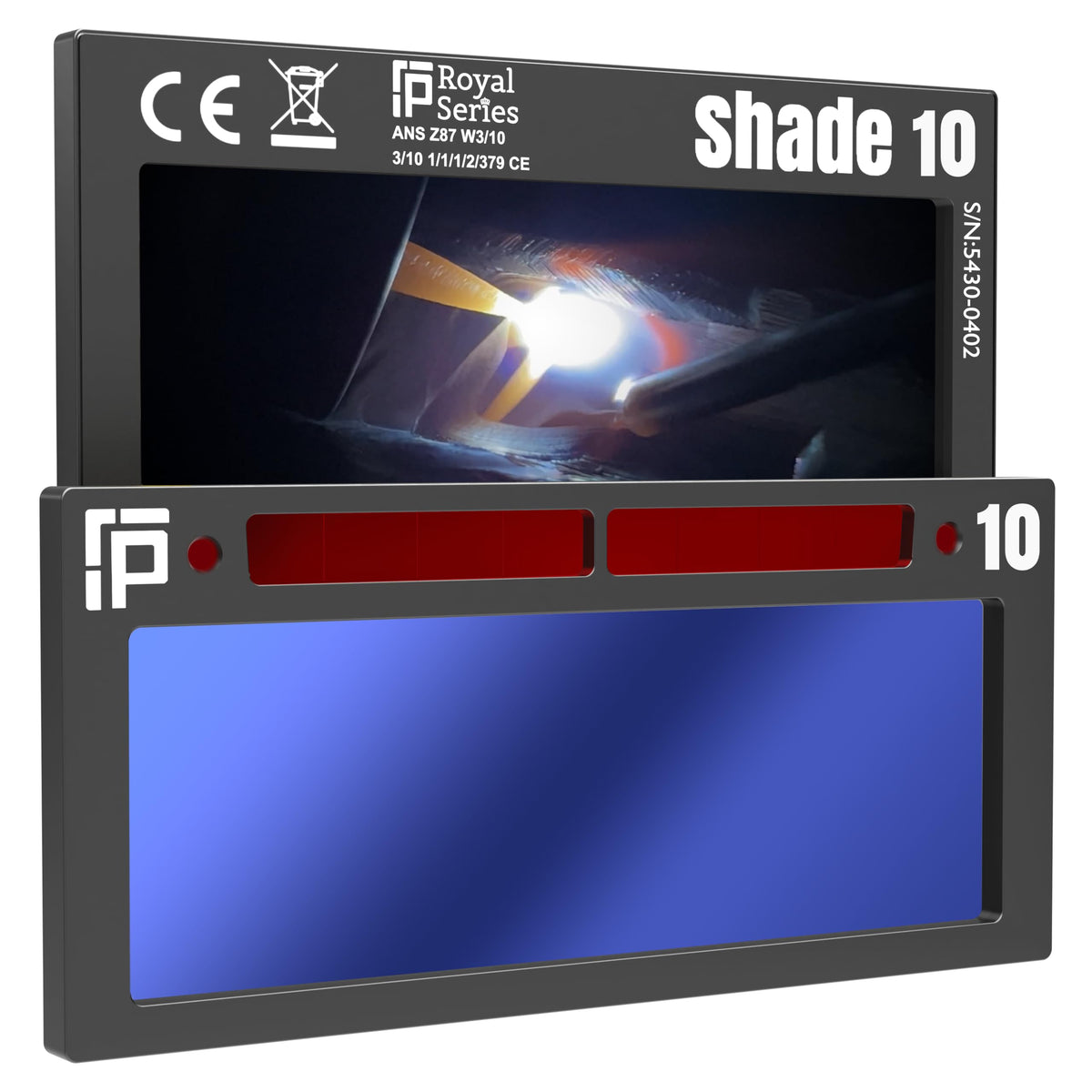 Blue Auto Darkening Welding Lens S374861