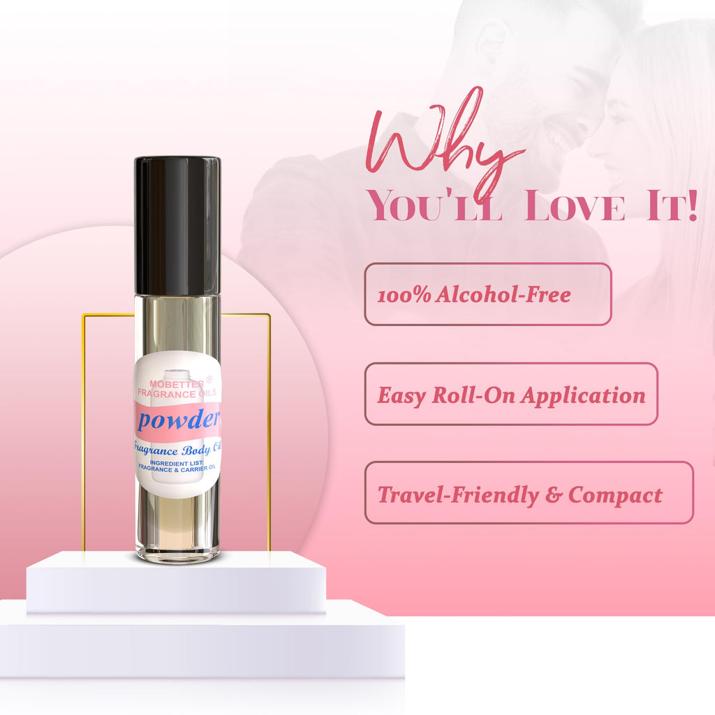 Powder Fresh Scent Body Oil F85250