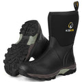 Waterproof Insulated Mid Calf Rubber Boots P82823