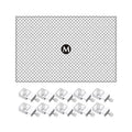 80x106cm Fish Tank Screen Net with 10 Clips U939473