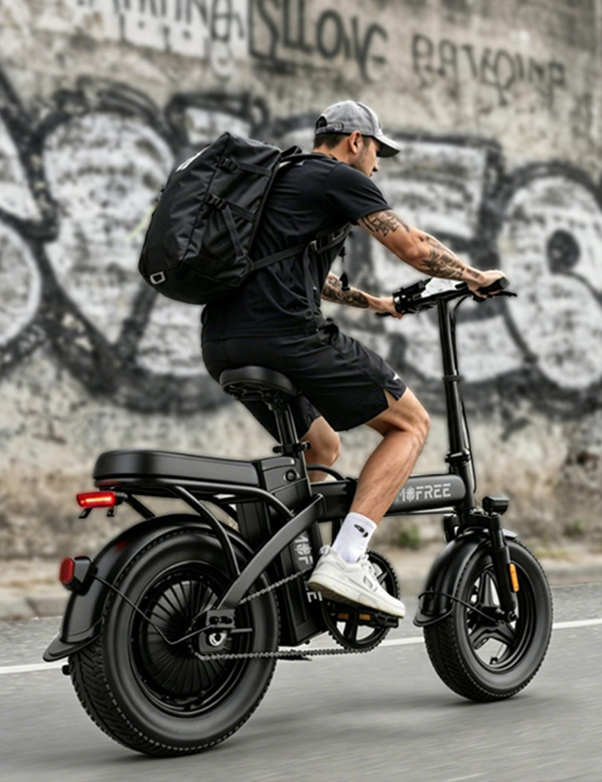 Folding Electric Bike 48V 22.5Ah 750W Fat Tire N7510
