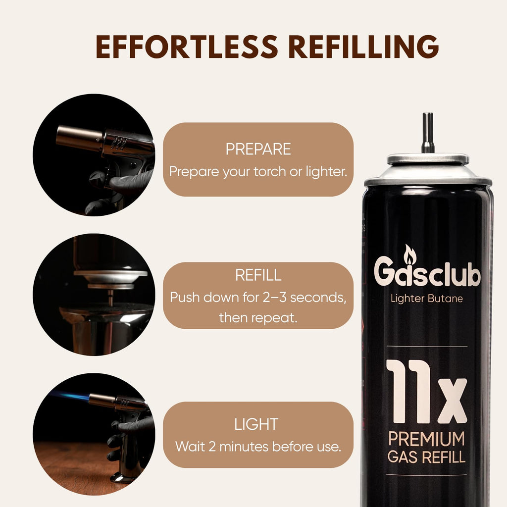 11X Butane Refill 12 Cans I3697