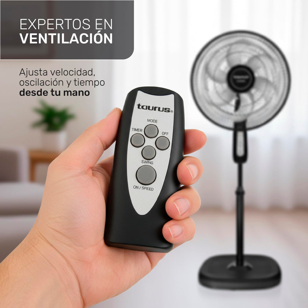 16" Oscillating Pedestal Fan with Remote E999