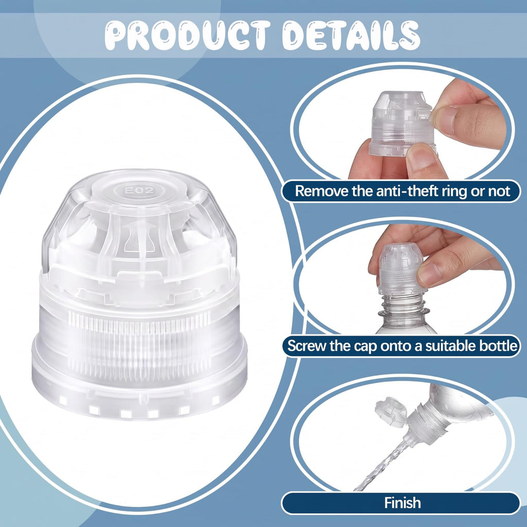 30 Pcs Replacement Sport Bottle Caps B961