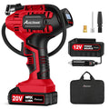 Cordless Tire Inflator Portable Air Compressor X58715