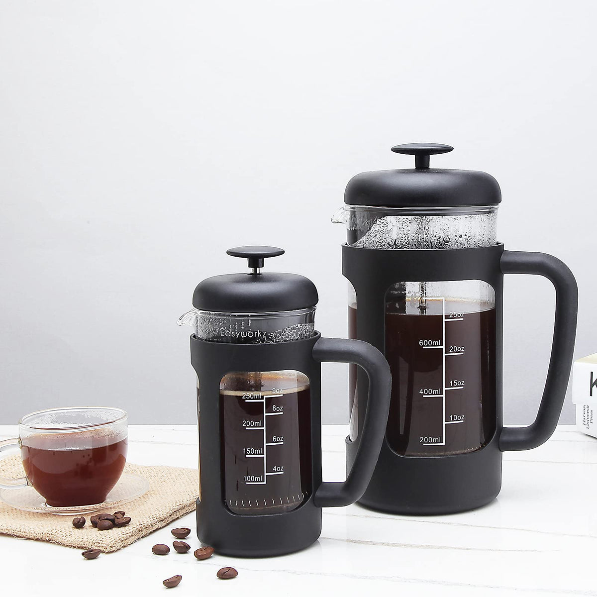 12 oz Borosilicate Glass French Press D76021
