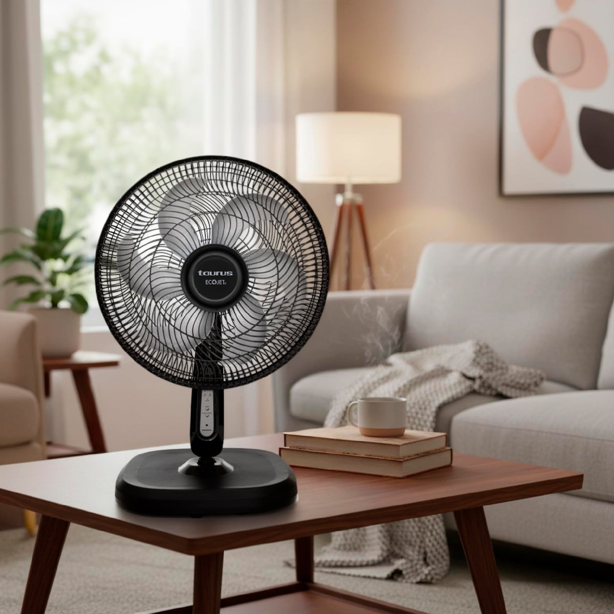 16" Oscillating Pedestal Fan with Remote E999