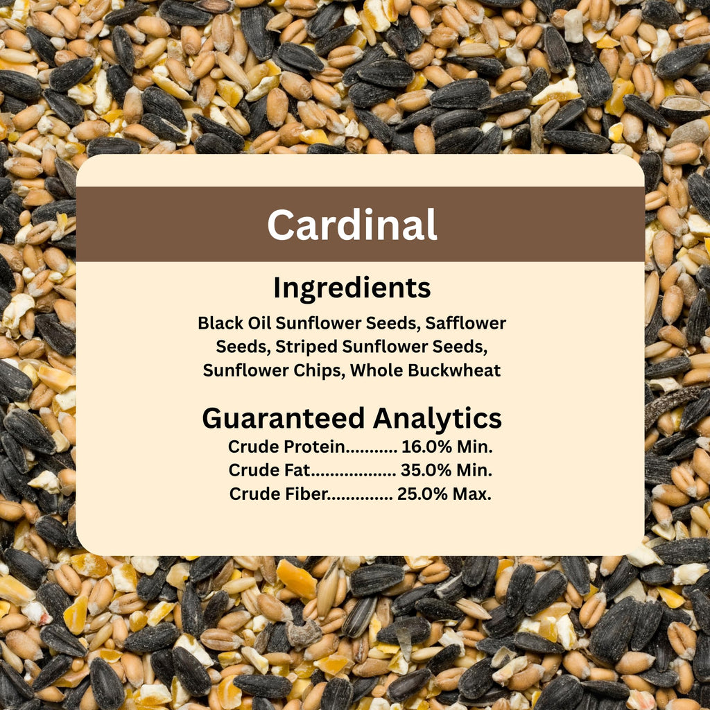 Wild Bird Seed Sunflower Safflower 20 Pound Bag A79534