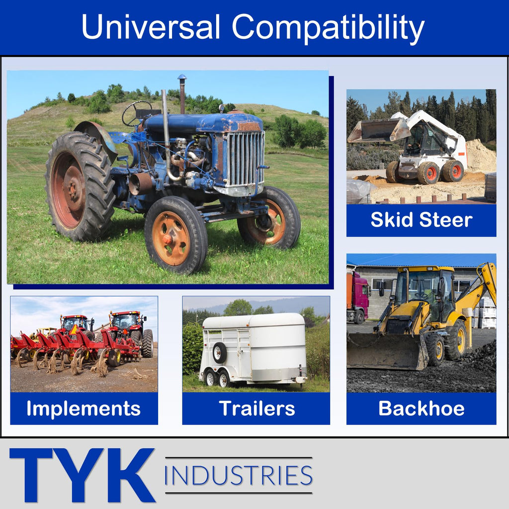 4.00-15, 5.00-15, 5.90-15 Tri Rib Tractor Tire Inner Tubes with TR15 Valve Stems P87090