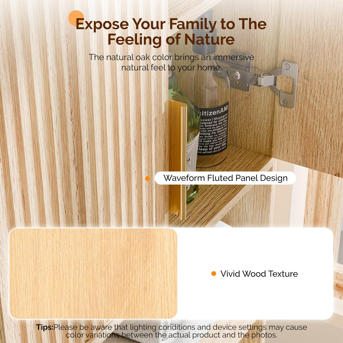 Over The Toilet Storage Cabinet with Adjustable Shelves J908