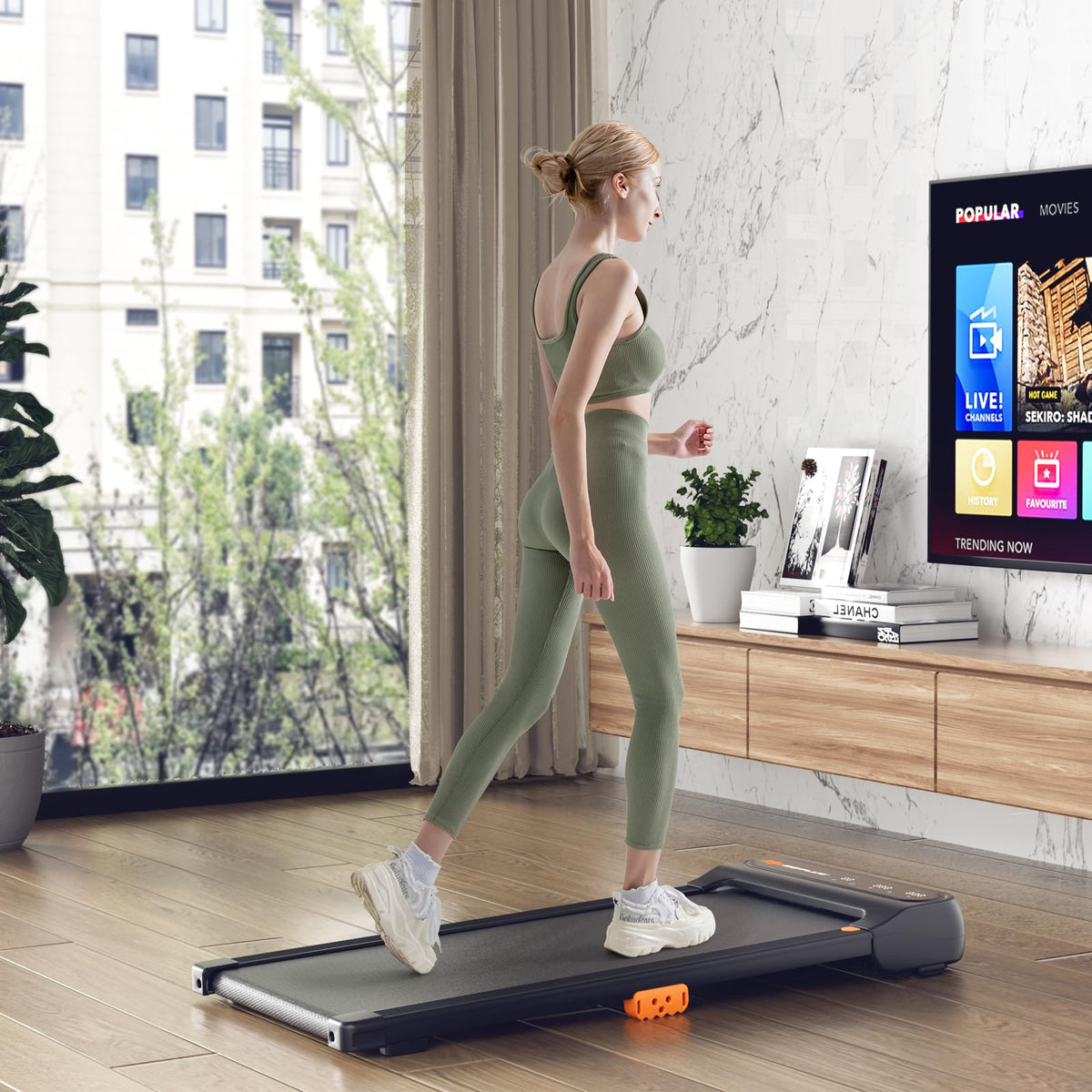 Under Desk Treadmill with 265 lbs Capacity U510