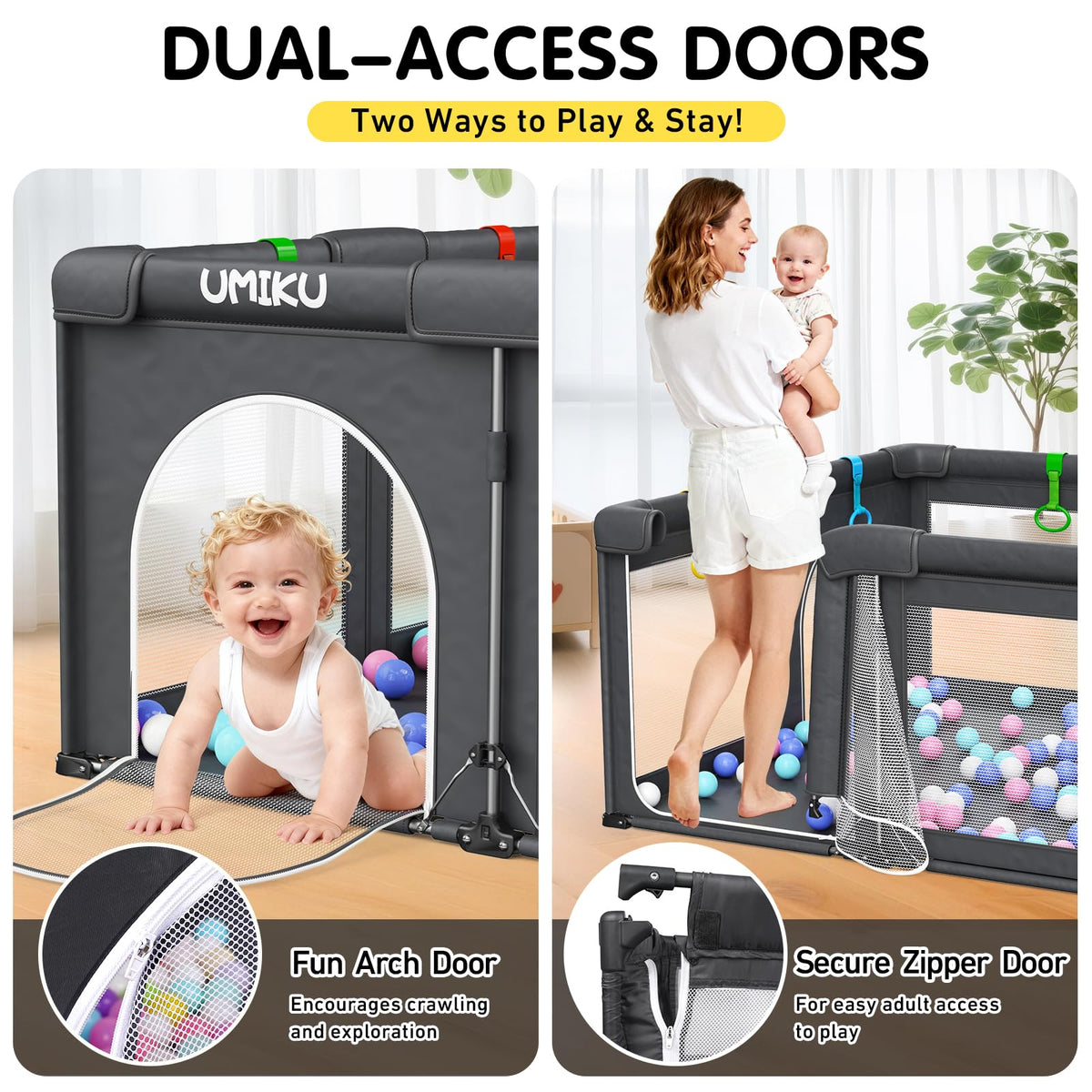 Foldable Baby Playpen 50X50 I8488