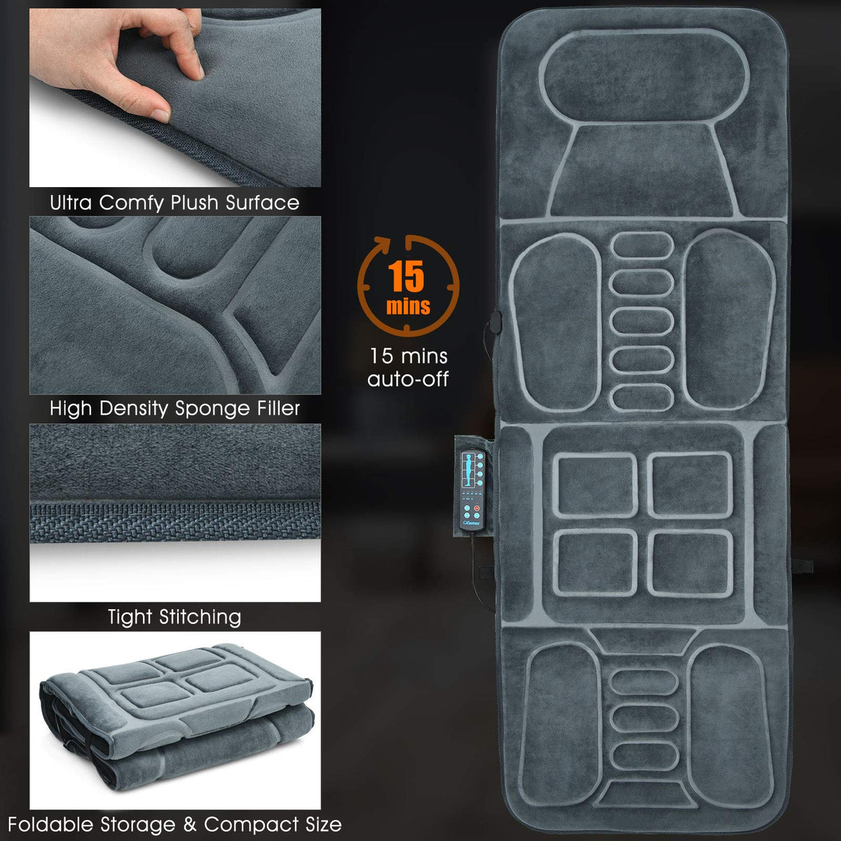 Full Body Massage Mat with Heat P319981