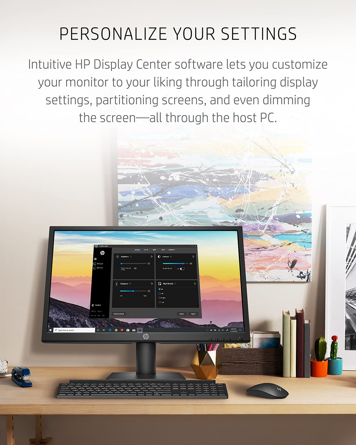 21.5-inch FHD 75Hz VA Monitor with HDMI & VGA Ports N3399