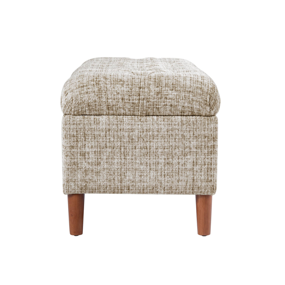 40" Button Tufted Storage Bench X271