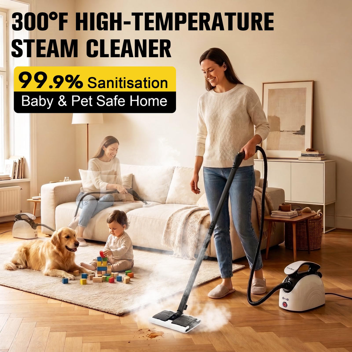 4.5 Bar 300°F Steam Cleaner L975