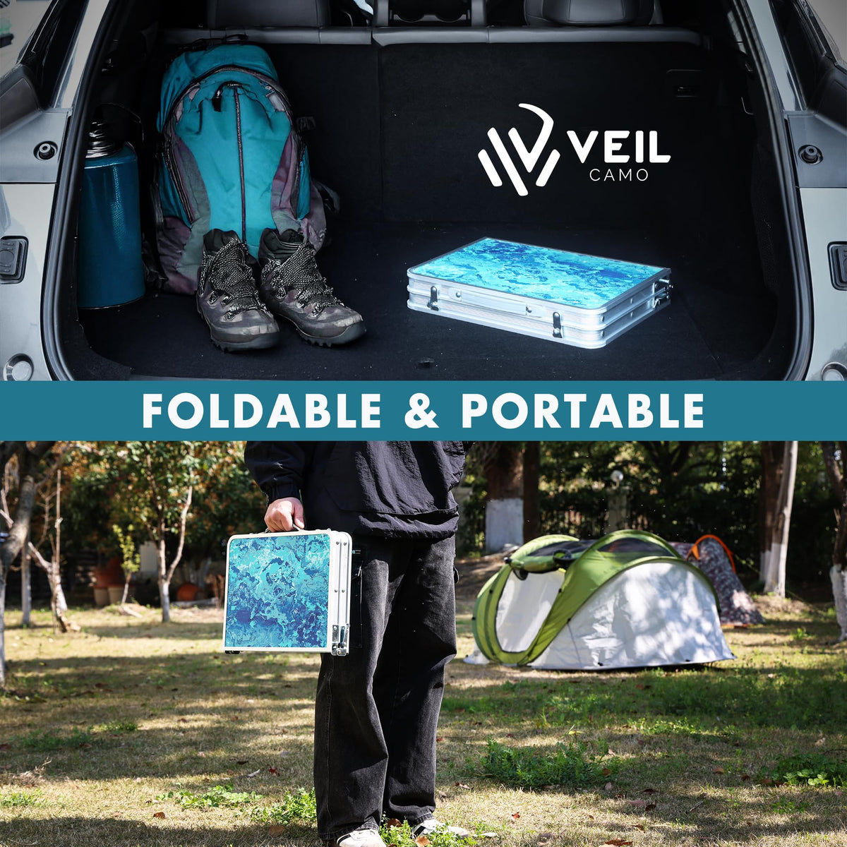 Folding Camping Table 2FT X6218