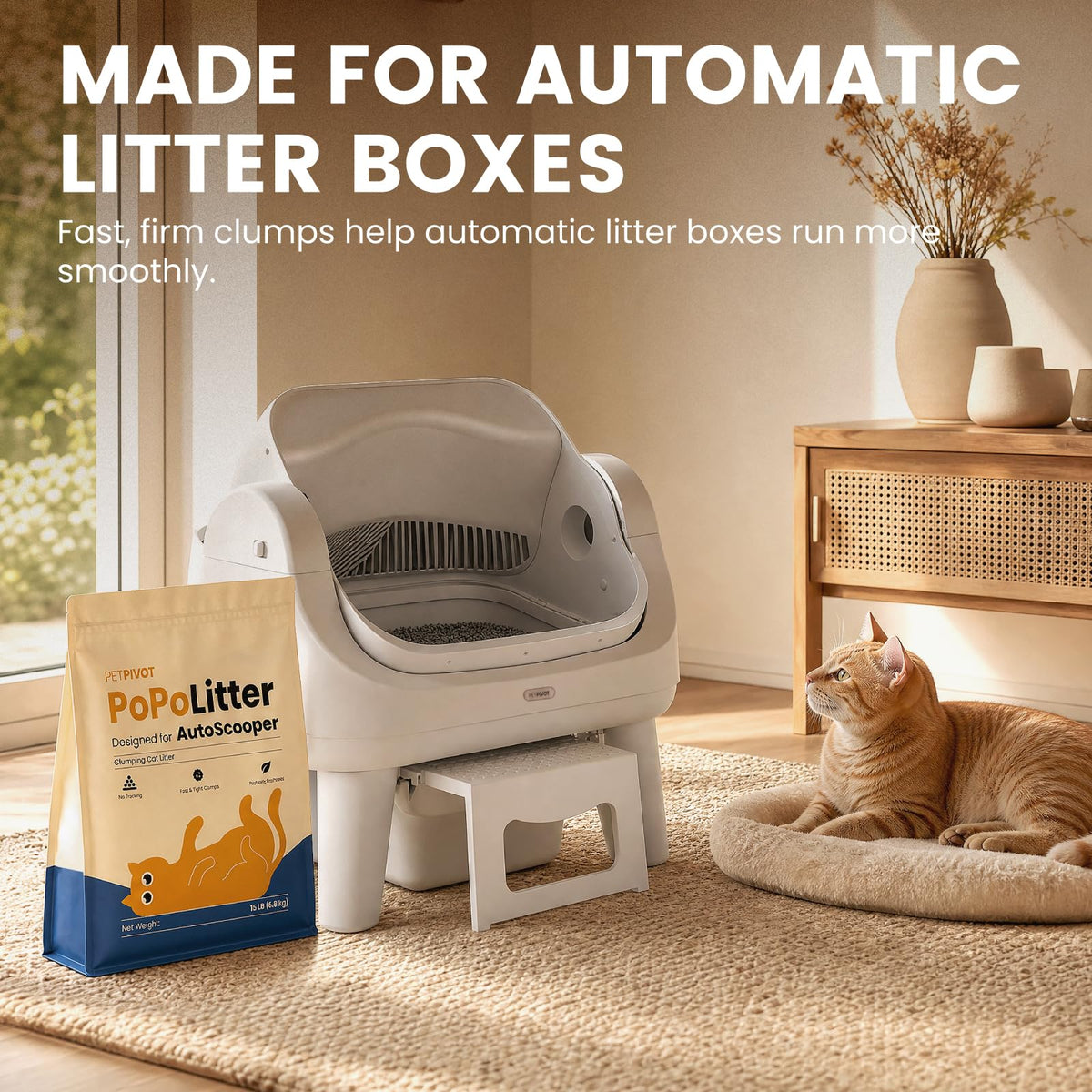 Cat Litter 15 lb (2-Pack) V9001