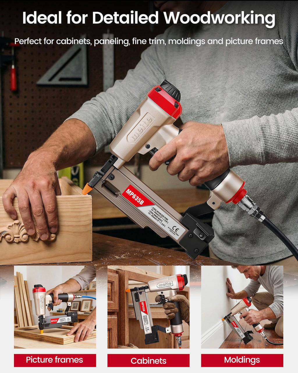 23 Gauge Pneumatic Pin Nailer E166221