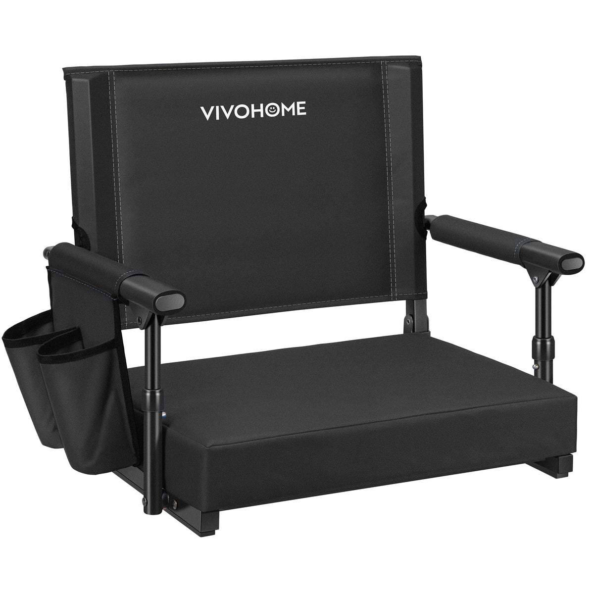 Stadium Seat with Back Support and 2.8" Cushion V810477