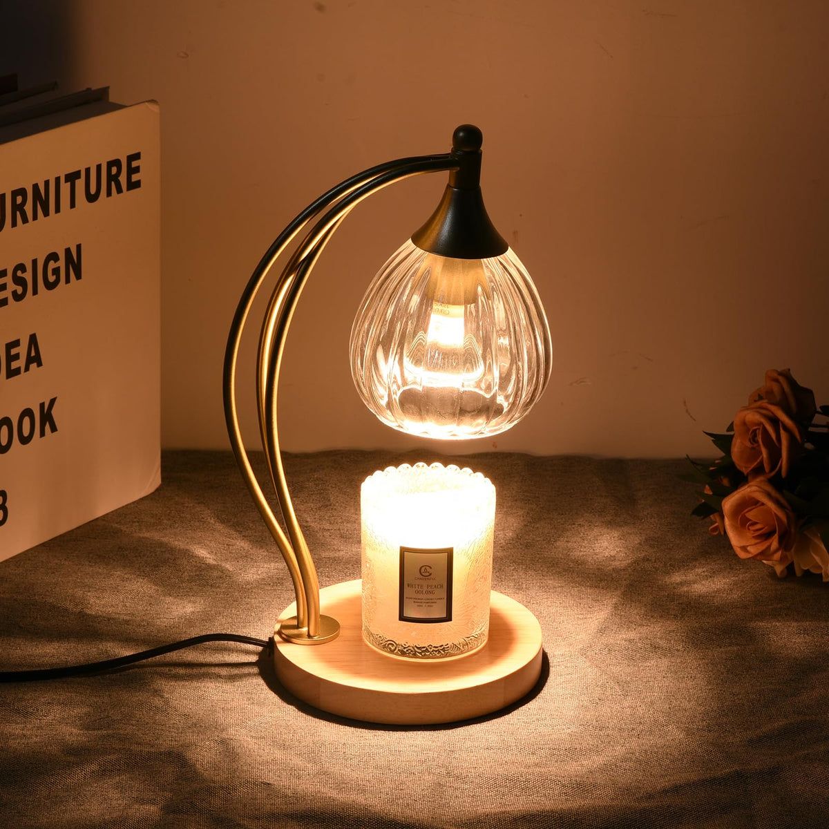 Dimmable Candle Warmer Lamp with Timer F129