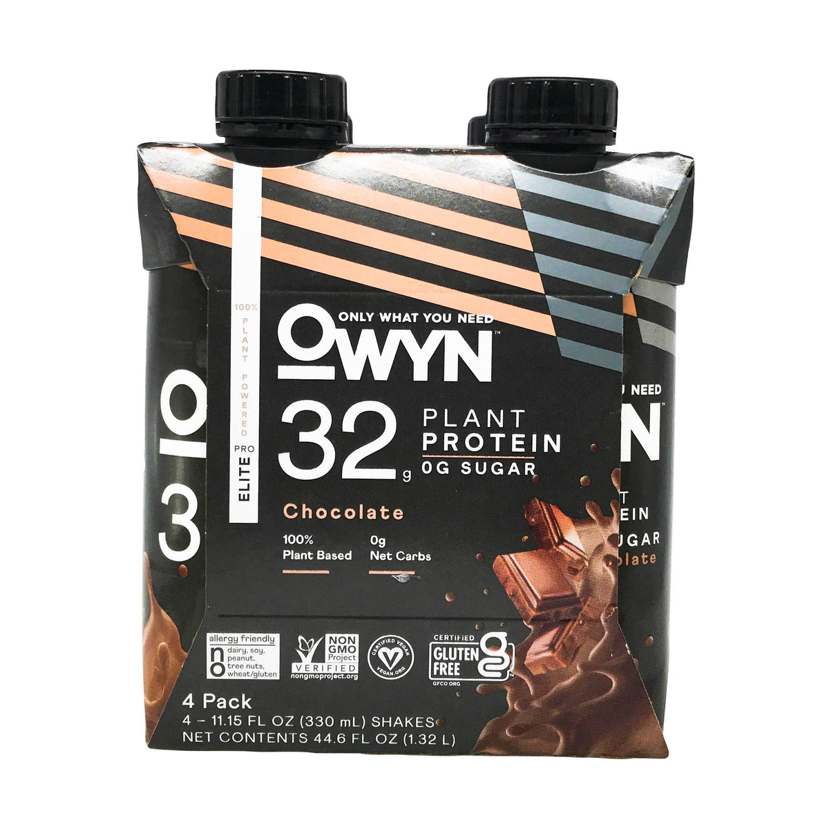 Chocolate Plant Protein Shake 4pk E8450