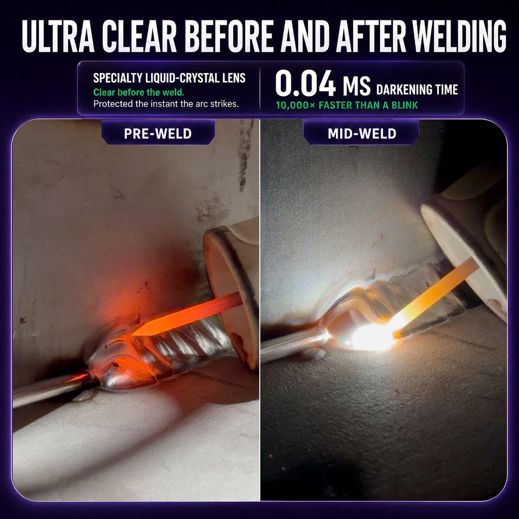 Blue Auto Darkening Welding Lens S374861