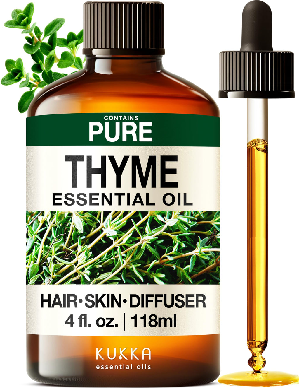 Thyme & Lavender Essential Oil Set 2x4 fl oz C945