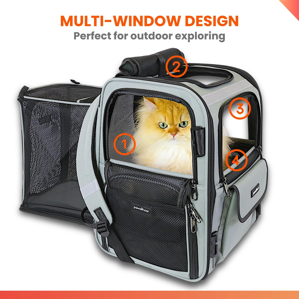Expandable Cat Backpack Carrier E8905