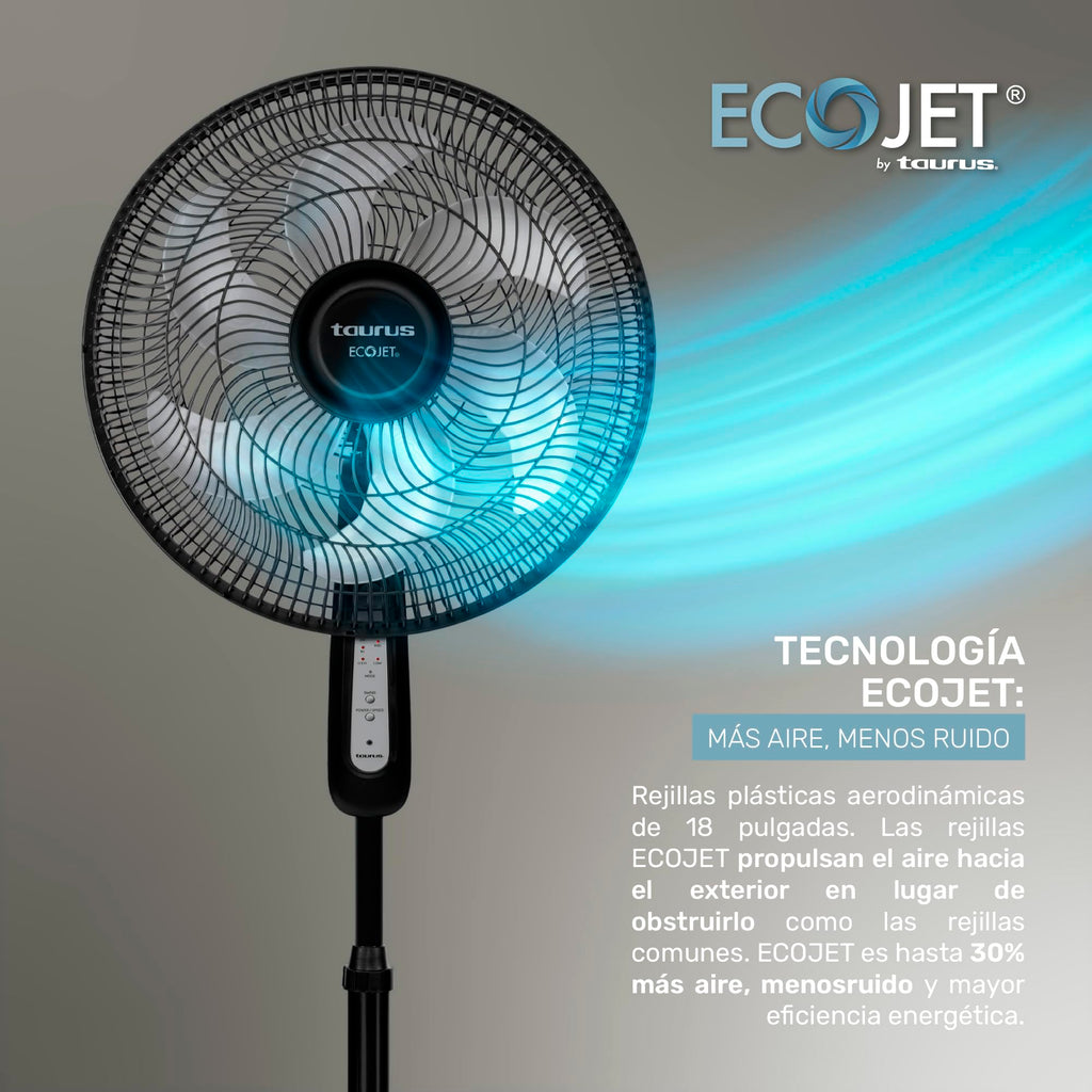 16" Oscillating Pedestal Fan with Remote E999