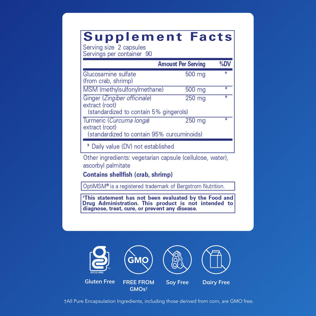 Glucosamine MSM 180 Capsules L940333
