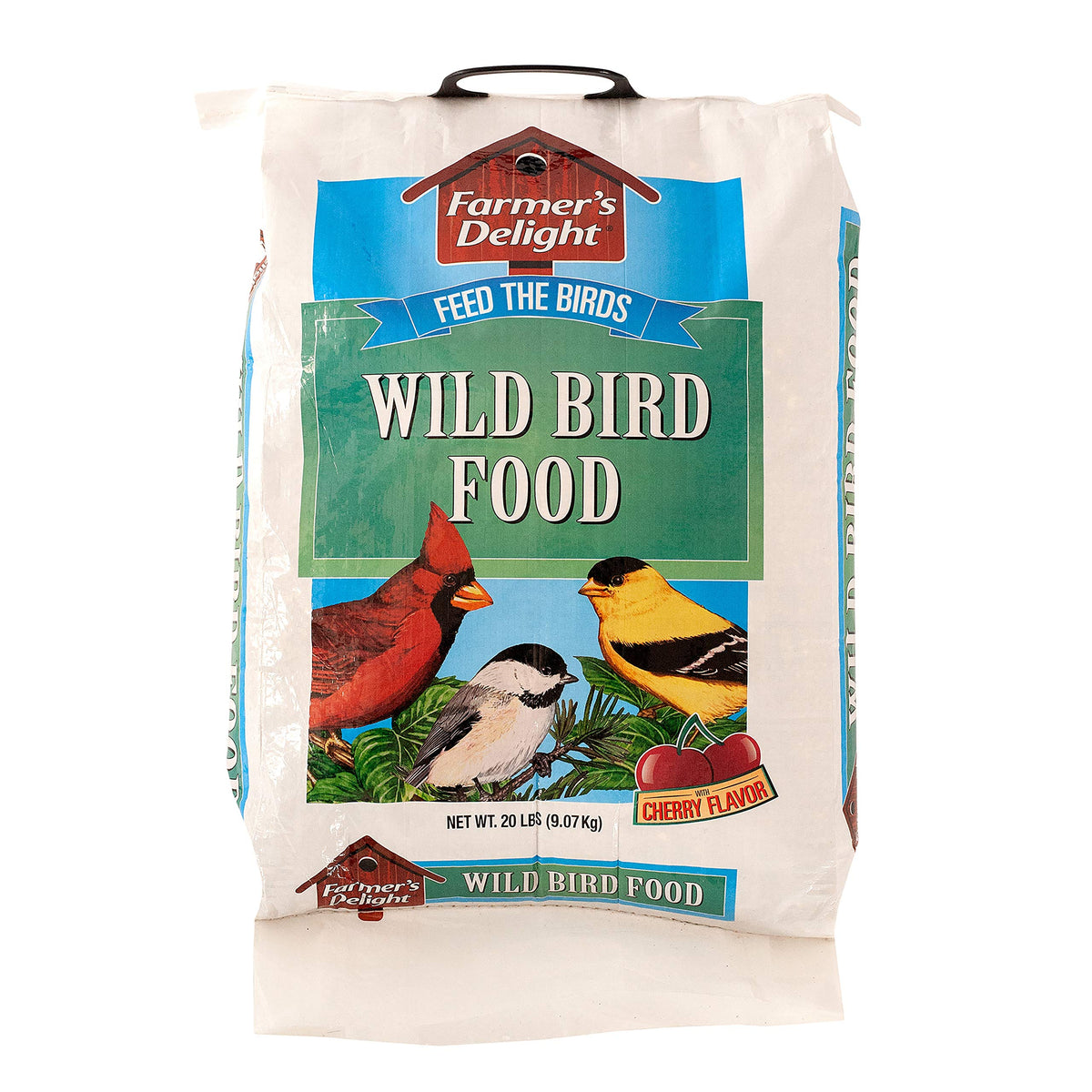Wild Bird Food with Cherry Flavor 20-Pound Bag and Black Oil Sunflower Seed 5-Pound G83397