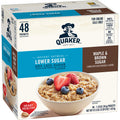 Instant Oatmeal Lower Sugar Maple Brown Sugar 1.19 Ounce Pack of 48 J99672