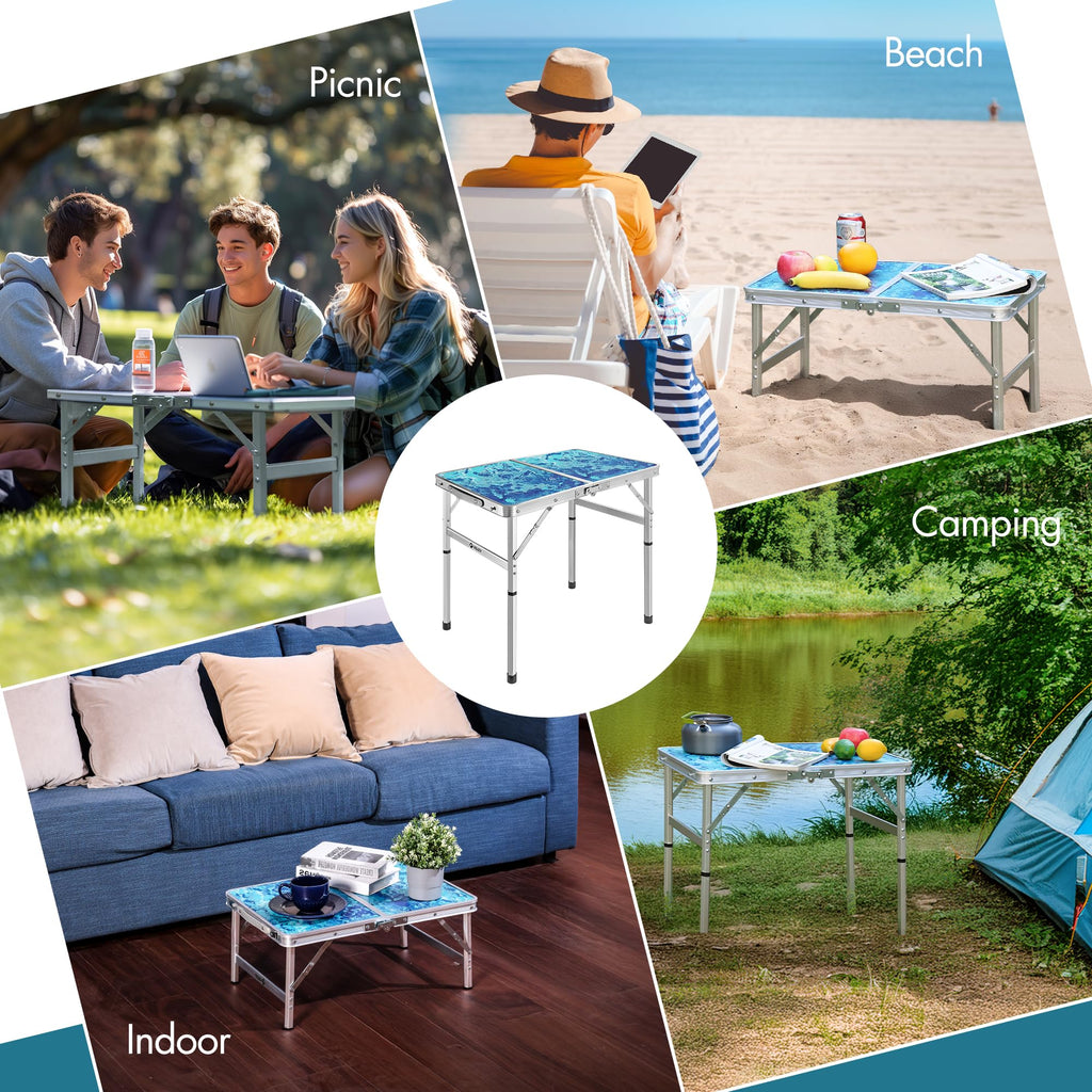 Folding Camping Table 2FT X6218