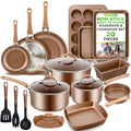 20-Piece Non Stick Induction Cookware Set K4459
